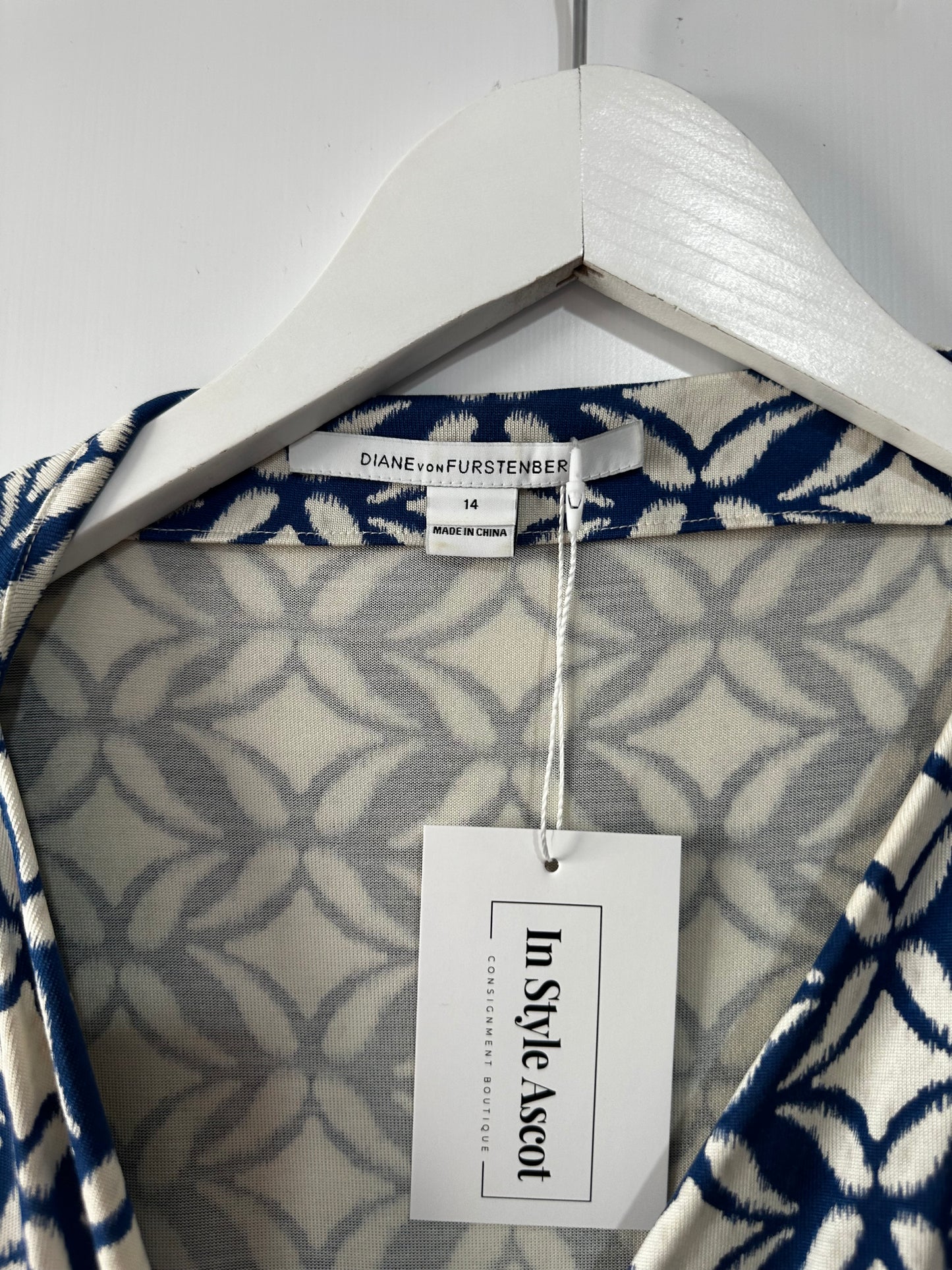 Multi DVF Dress, XL