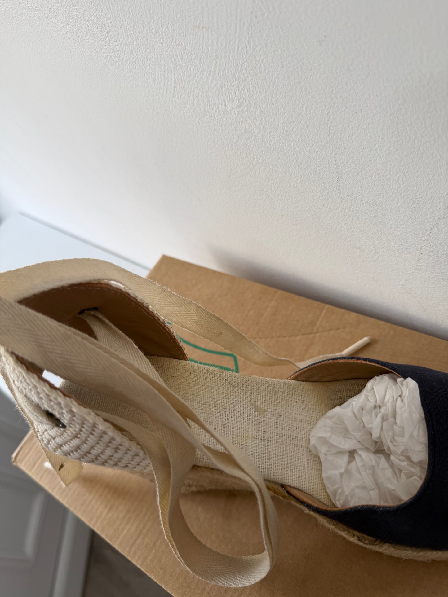 Pre-loved Blue & Cream Soludos Espadrilles, 4