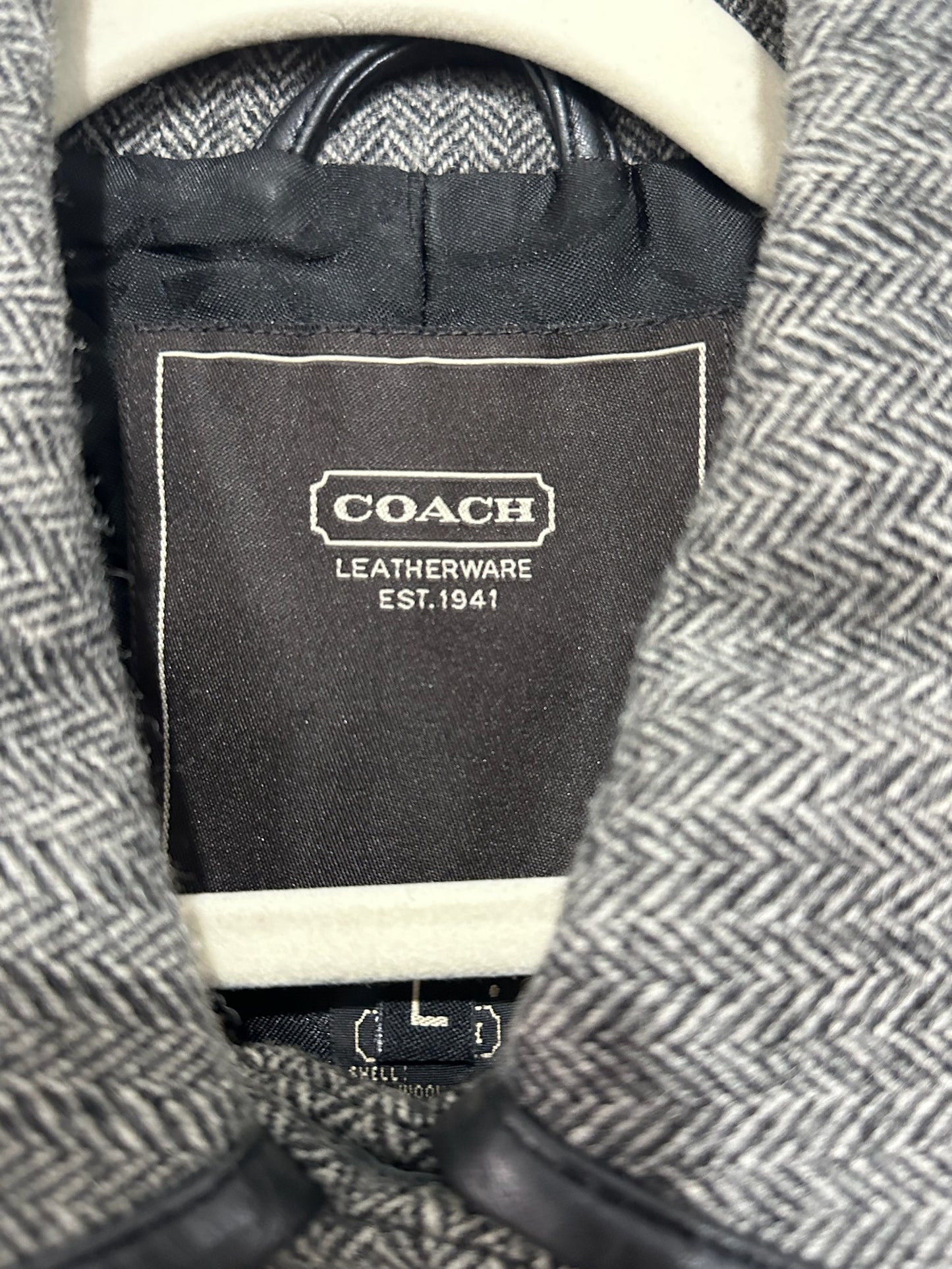 Grey Coach Coat, Large