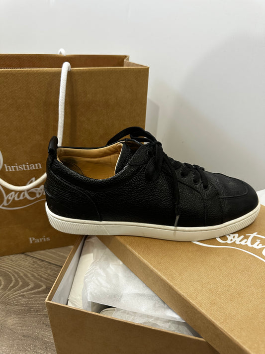 Black Christian Louboutin Sneakers, Size Mens 43