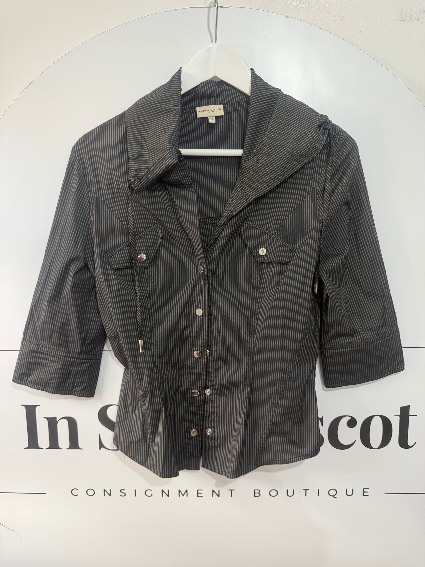 Black Karen Millen Top, Small