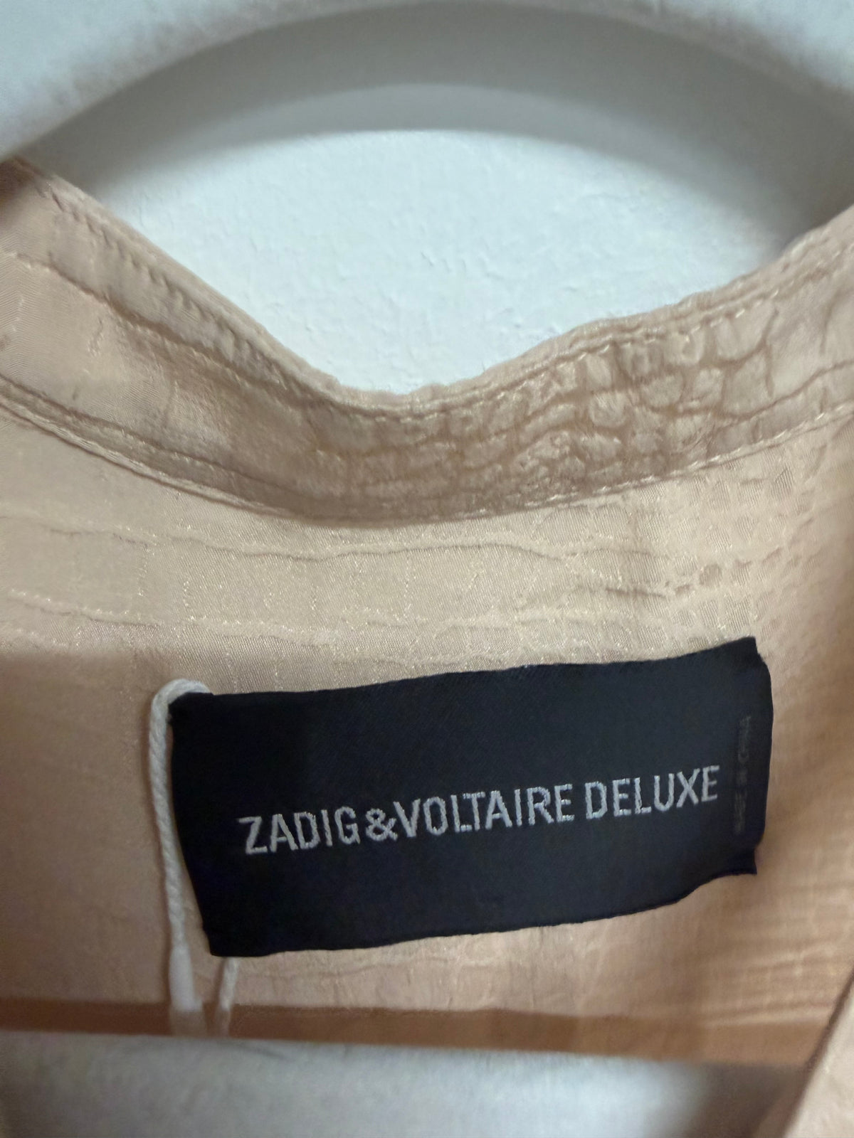 Preloved Zadig & Voltaire Deluxe Dress Size M Baby Pink