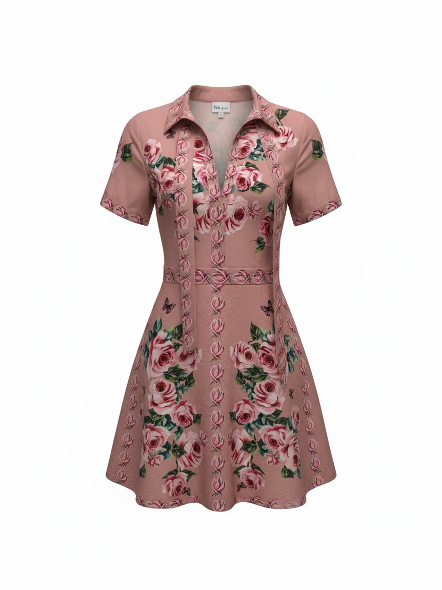 Preloved Princess London Dress Pink Floral