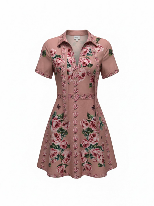 Preloved Princess London Dress Pink Floral