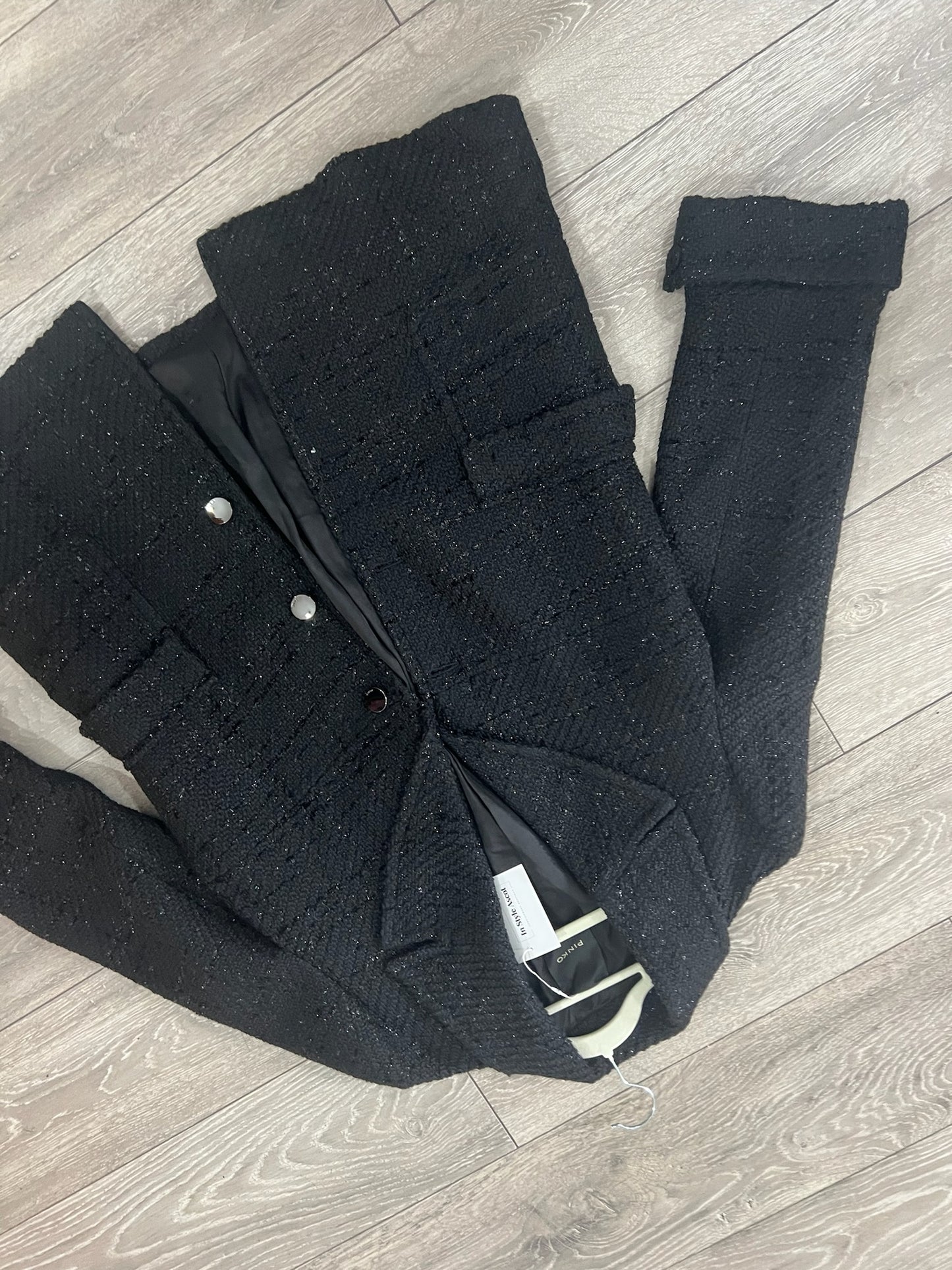 Black Pinko Blazer Jacket, 14