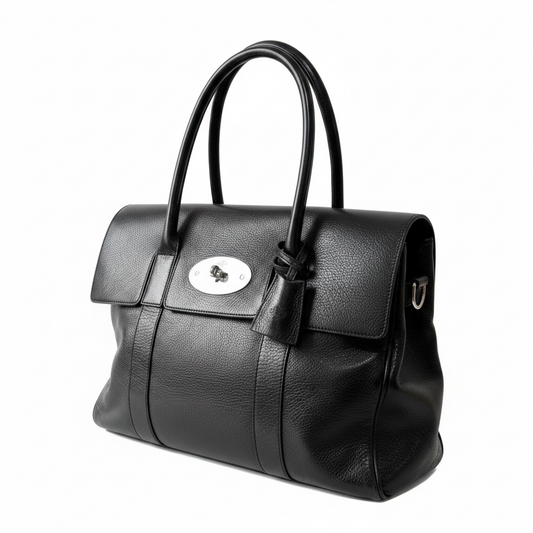 Preloved Black Mulberry Bayswater Bag, Nearly New