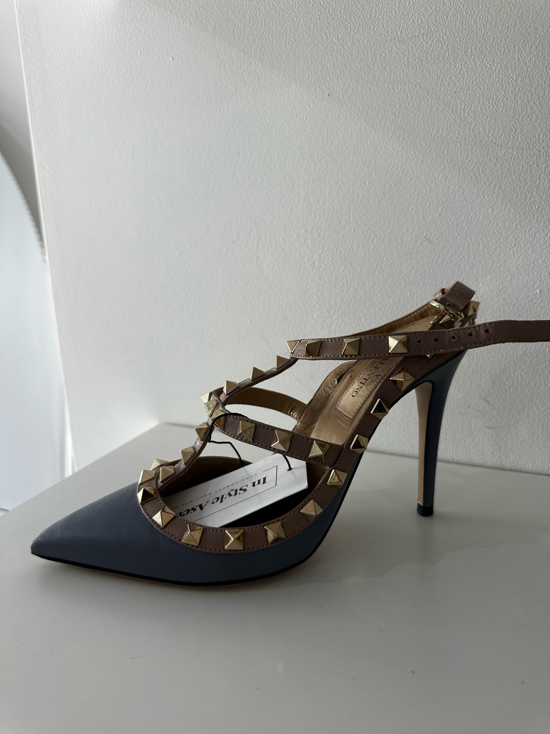 Valentino Blue Heels - 3