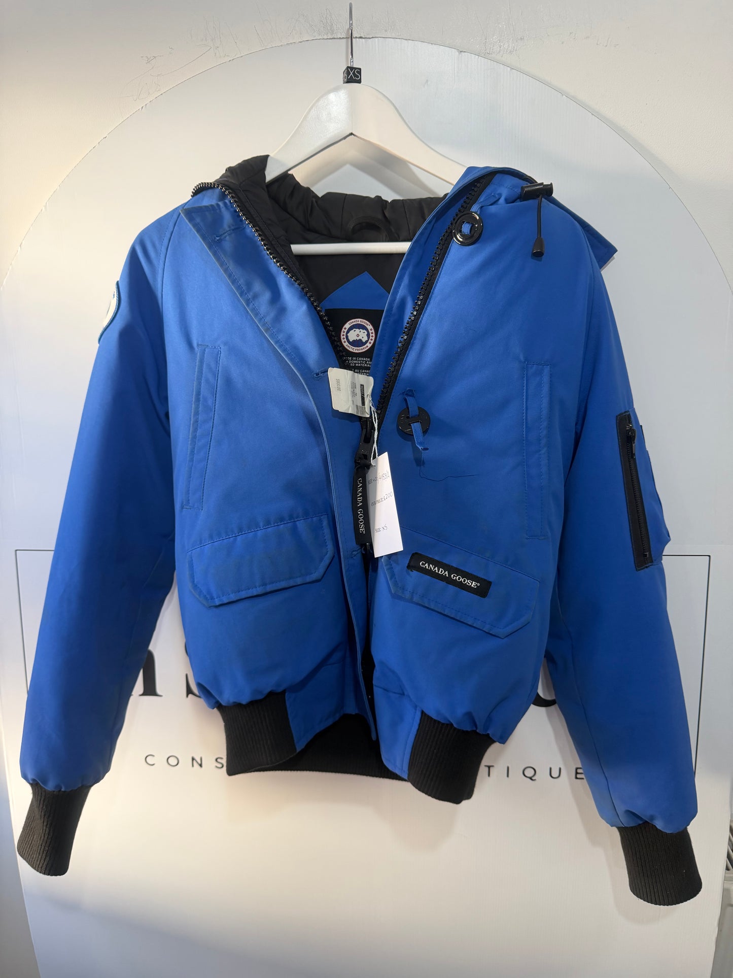 Blue Canada Goose Coat, Size XS