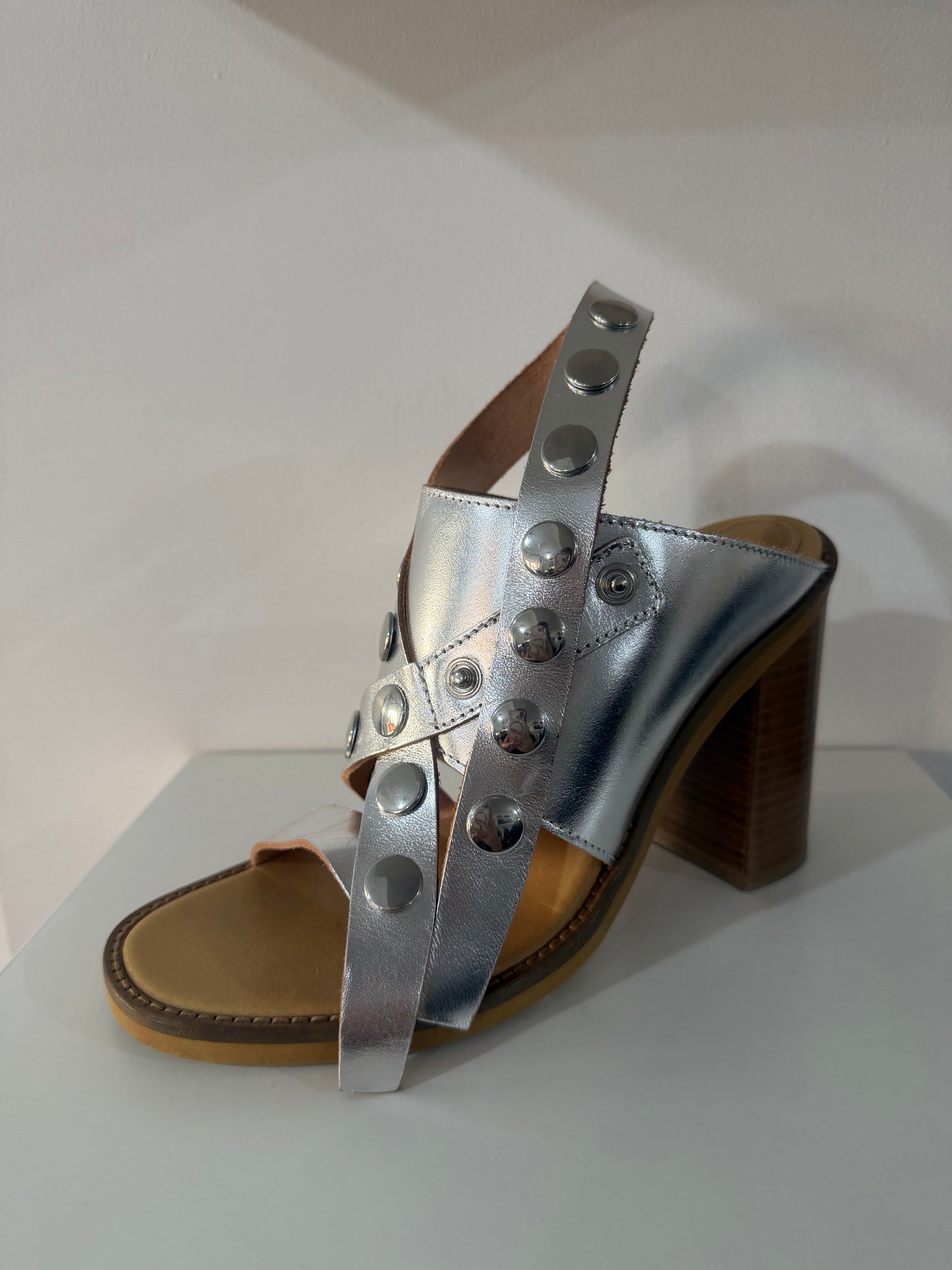 Silver BNWT Maison Martin Margiela Heels, 5