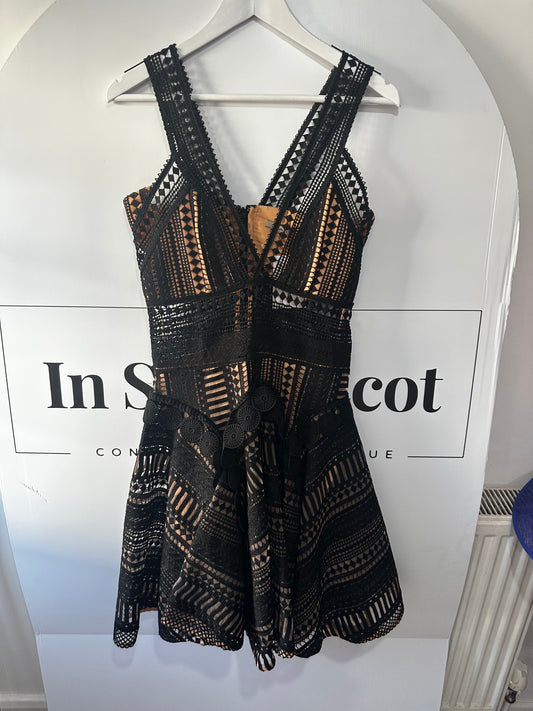 Black Thurley Dress, Size 10
