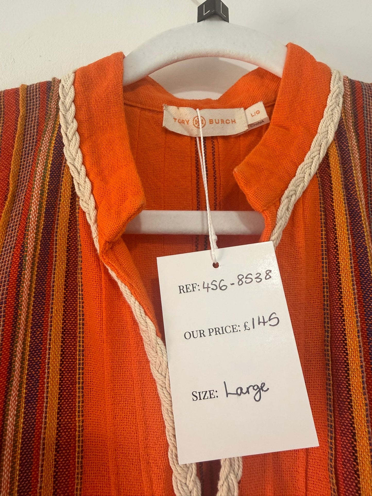 Preloved Orange Tory Burch Resort Dress, Size Large