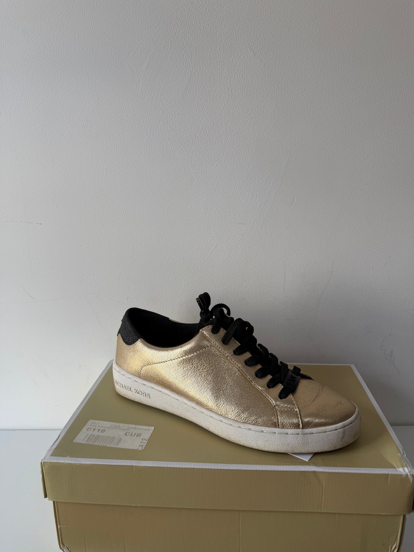 Gold Michael Kors Trainers, 4
