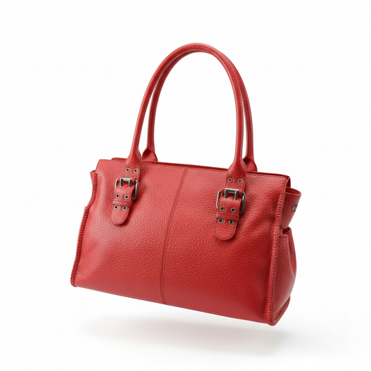 Red Tabitha, Brand New Red Leather Bag