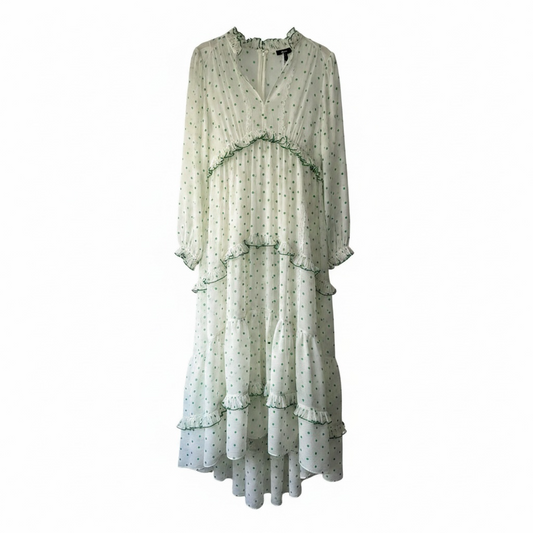 Preloved Green Polka Dots ME&EM Dress, 12