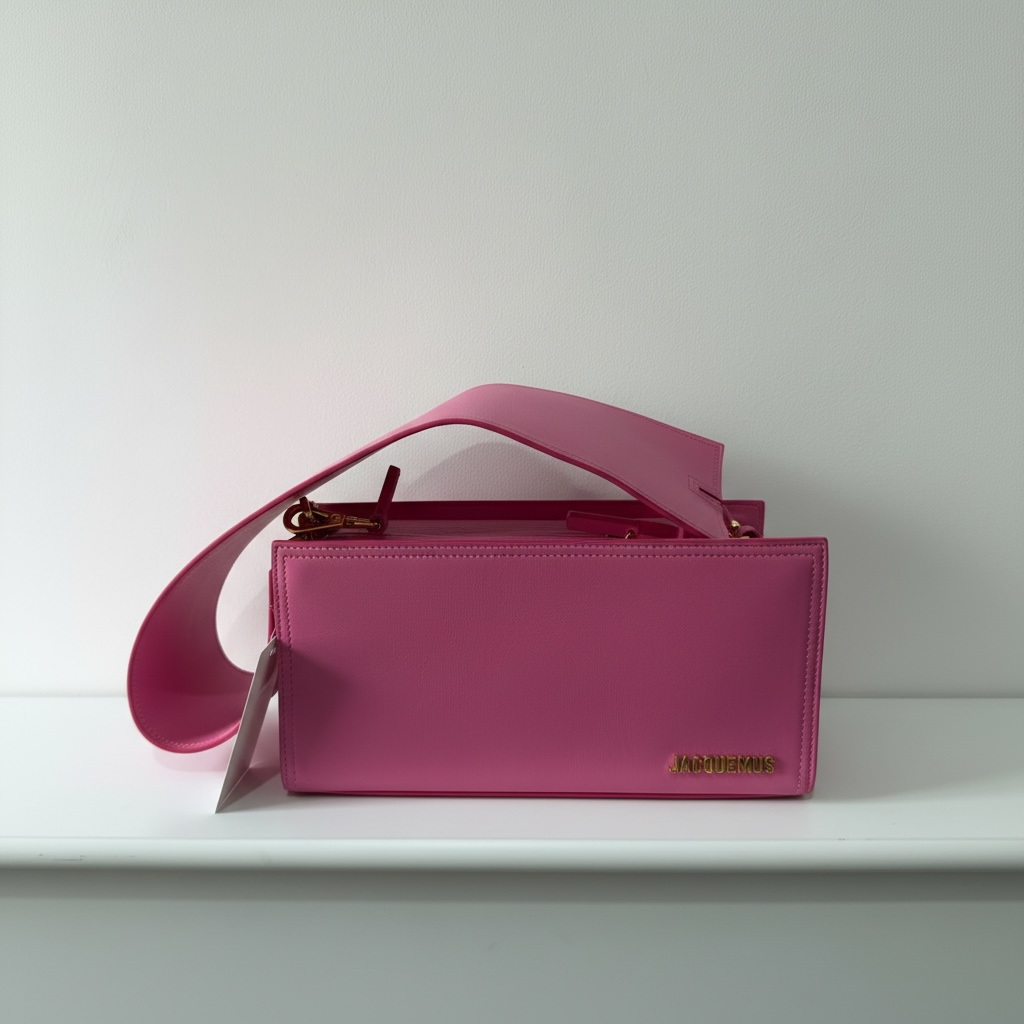 Pre-owned, Pink Jacquemus Le Rectangle Bag