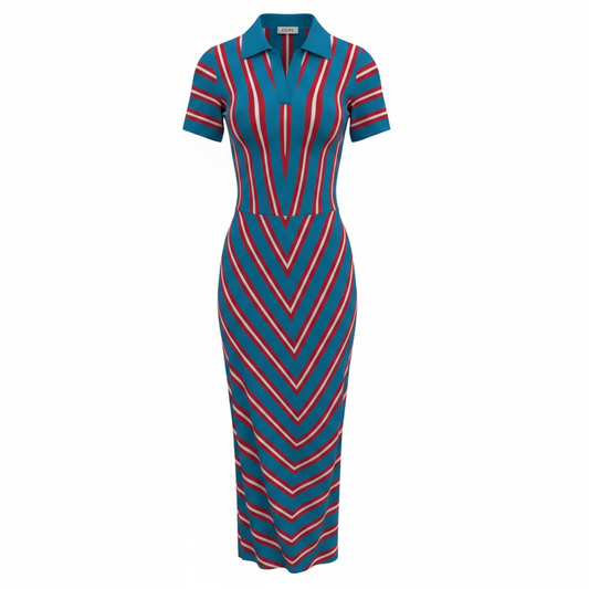 Preloved, Blue Loewe Dress, UK 6