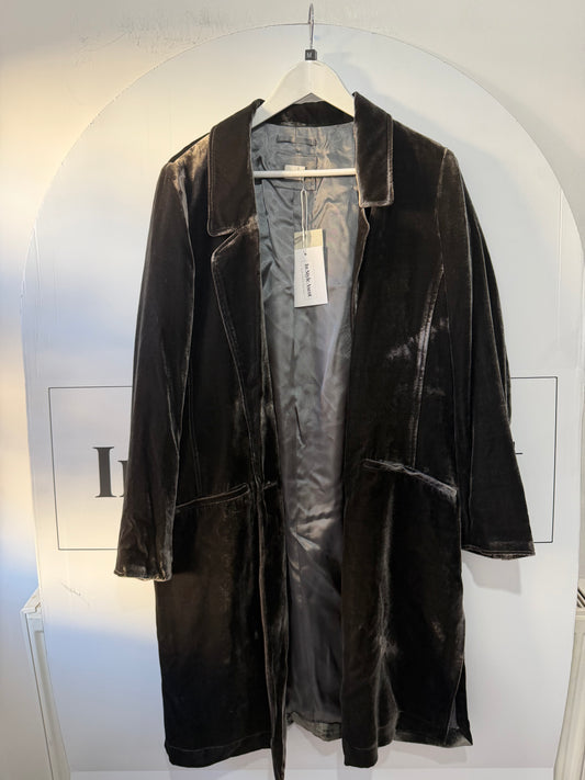 Charcoal Grey Poetry Coat, 12