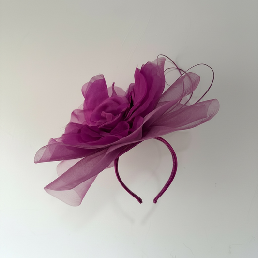 Preloved, Purple Snoxell & Gwyther Fascinator