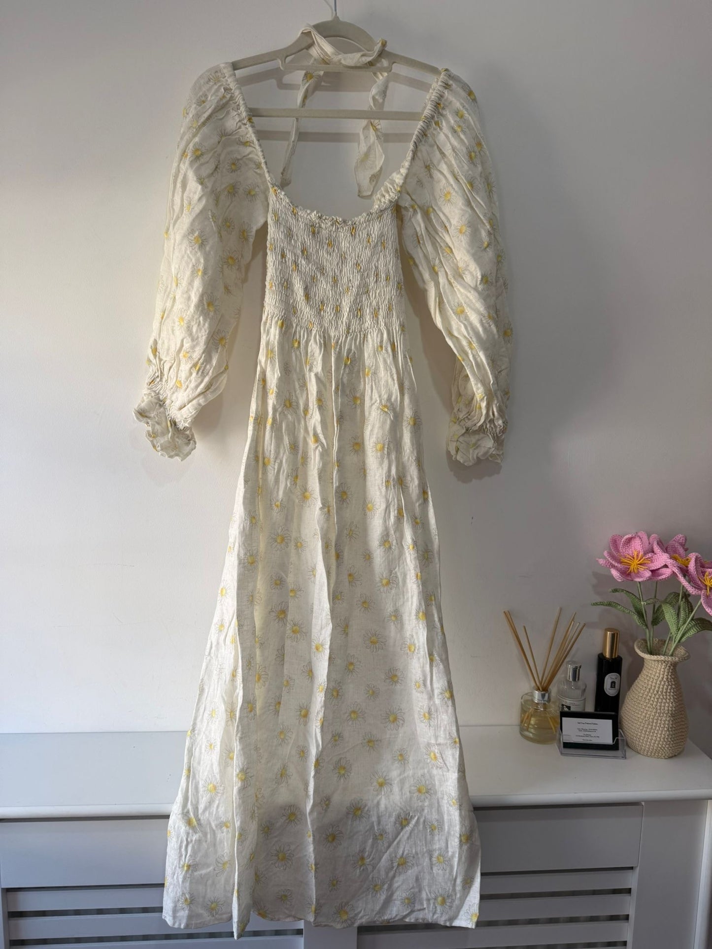 Pre-loved White Sleeper Dress, S