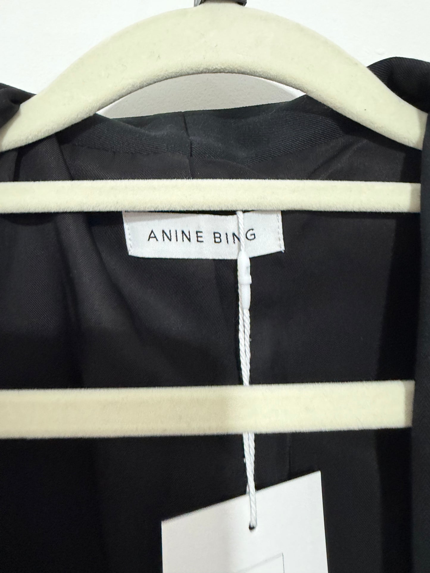 Pre-owned, Black Anine Bing Blazer Jacket, Size M