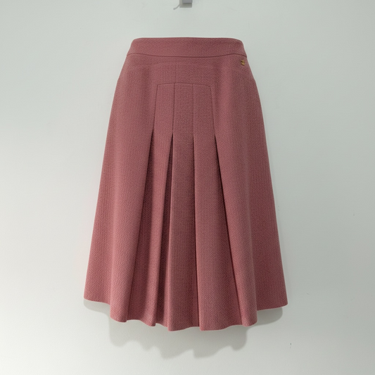 Preloved, Pink Chanel Skirt, UK 10