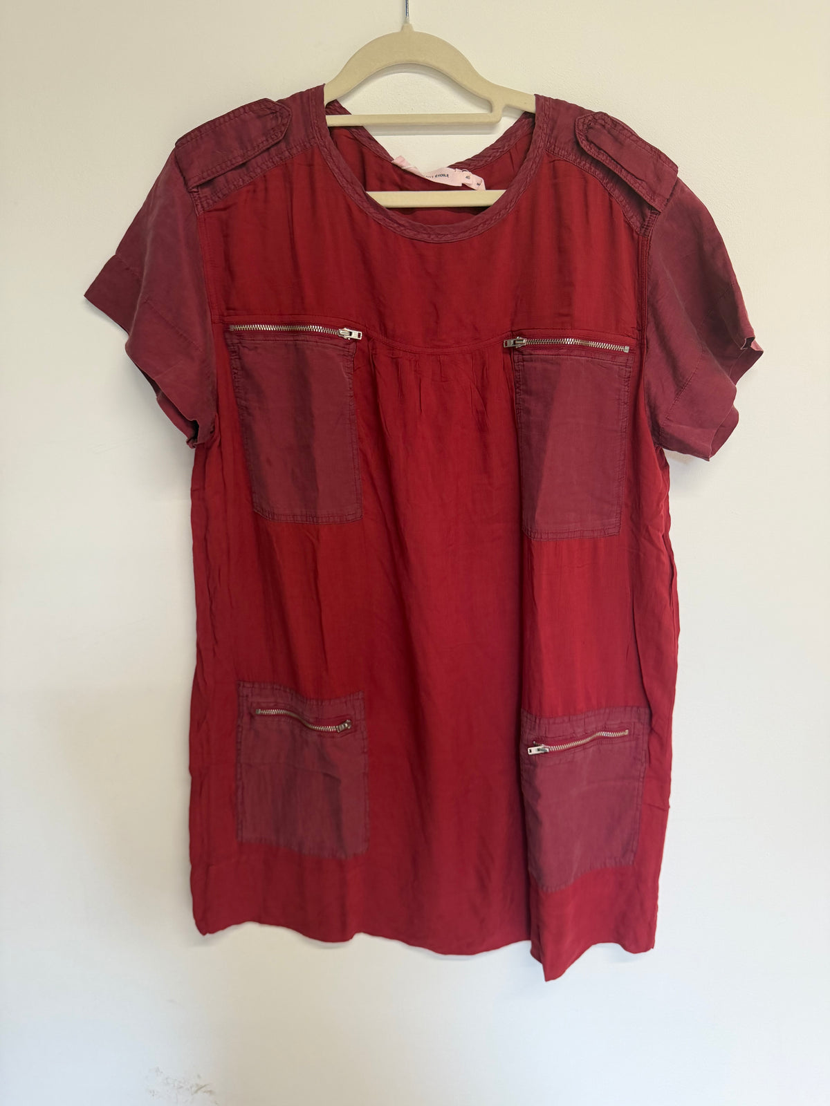 Preloved Isabel Marant Étoile Dress EU 40 Burgundy