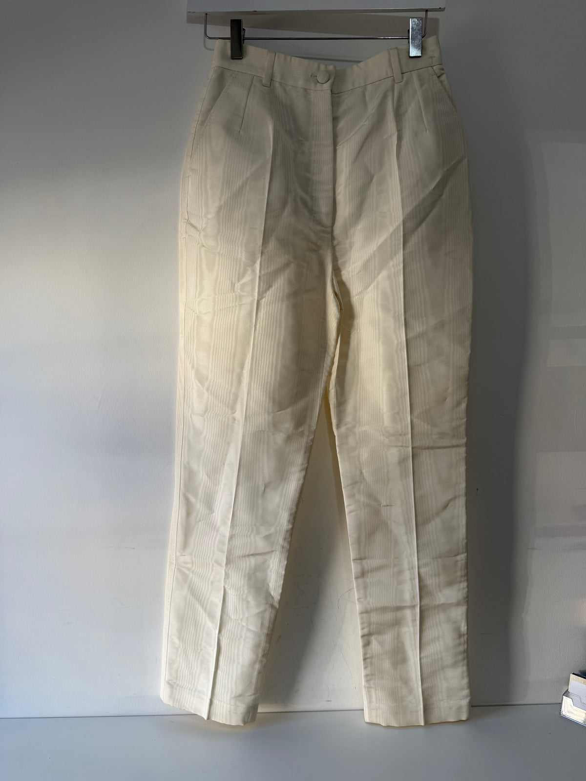Preloved Dolce & Gabbana Trousers Size 8 Cream