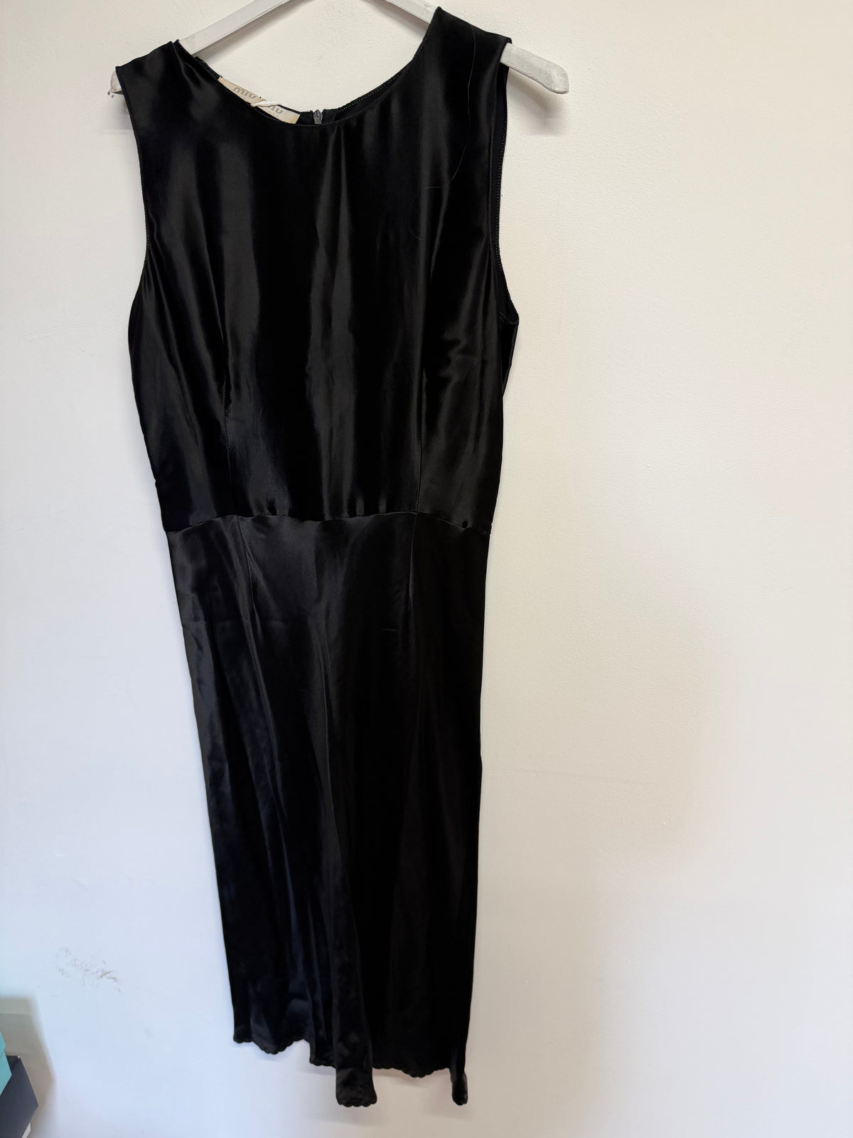 Preloved Miu Miu Dress Size Medium Black