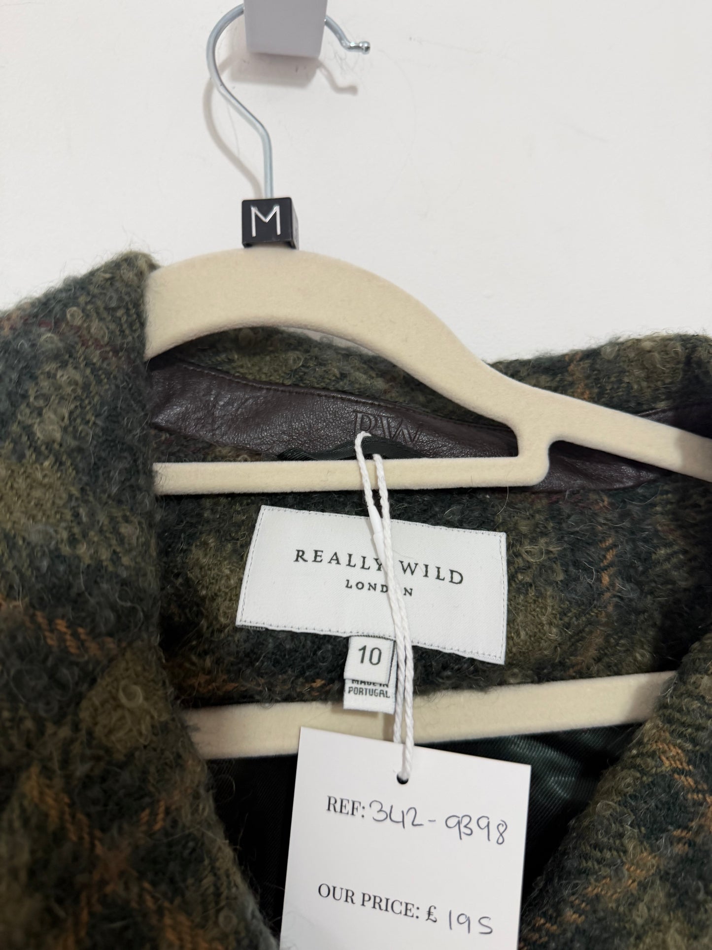 Preloved Green Really Wild Jacket Size 10
