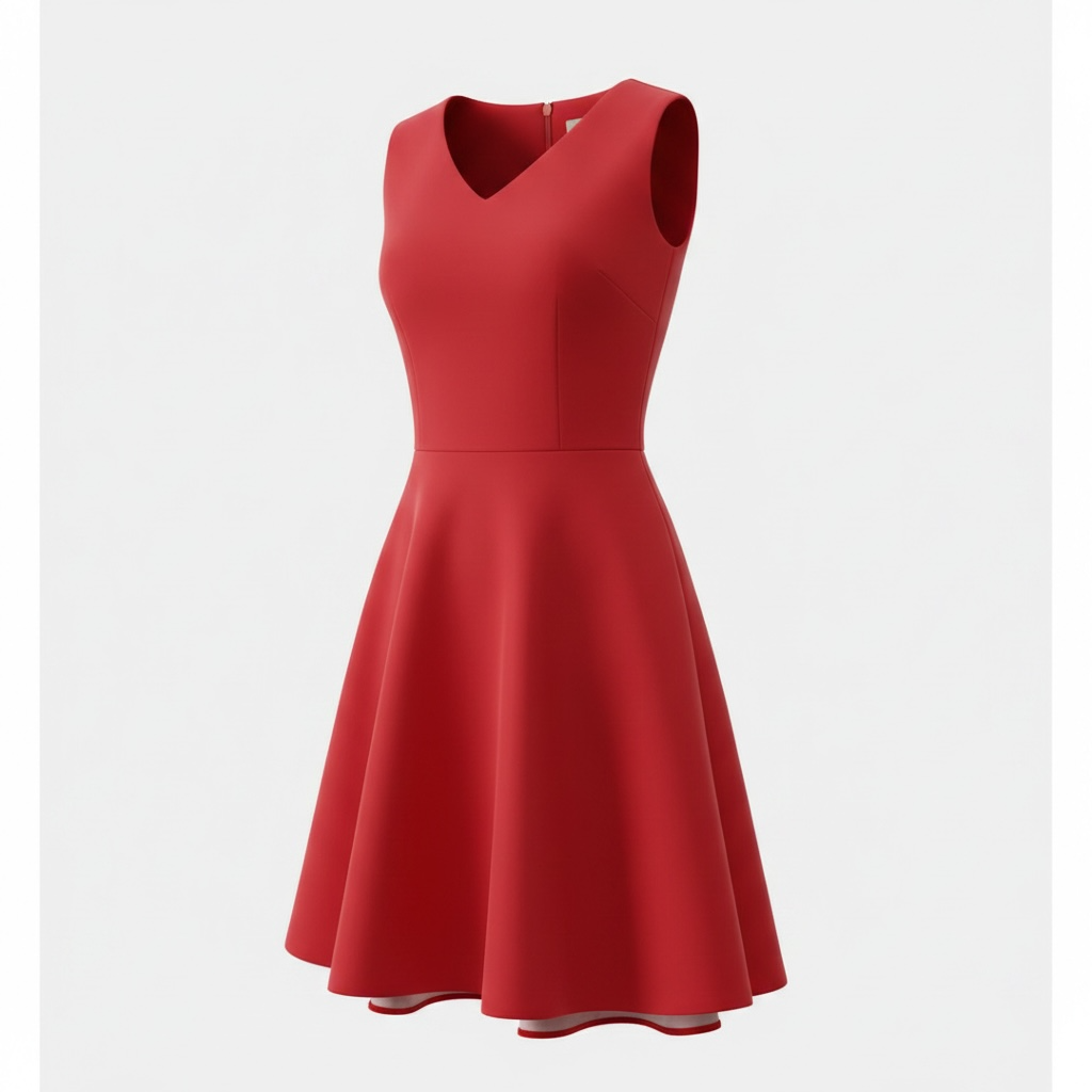 Preloved, Red Biba Dress, Size 12