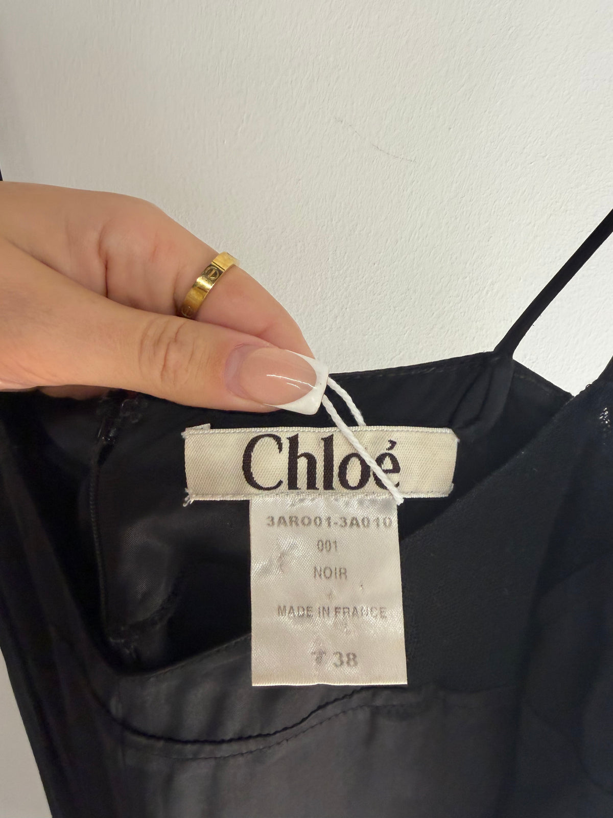 Preloved Chloe Dress Size 10 Black