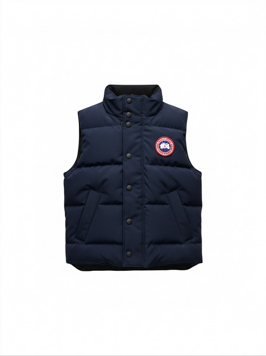 Preloved Canada Goose Kids Gilet Age 7-8 Navy