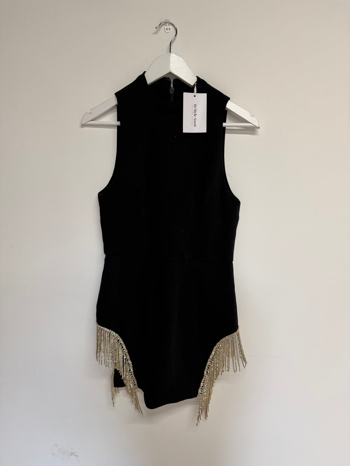 Preloved House of CB Dress Size M (Fits a 10) Black