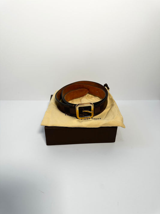 Brown Louis Vuitton Belt, Small