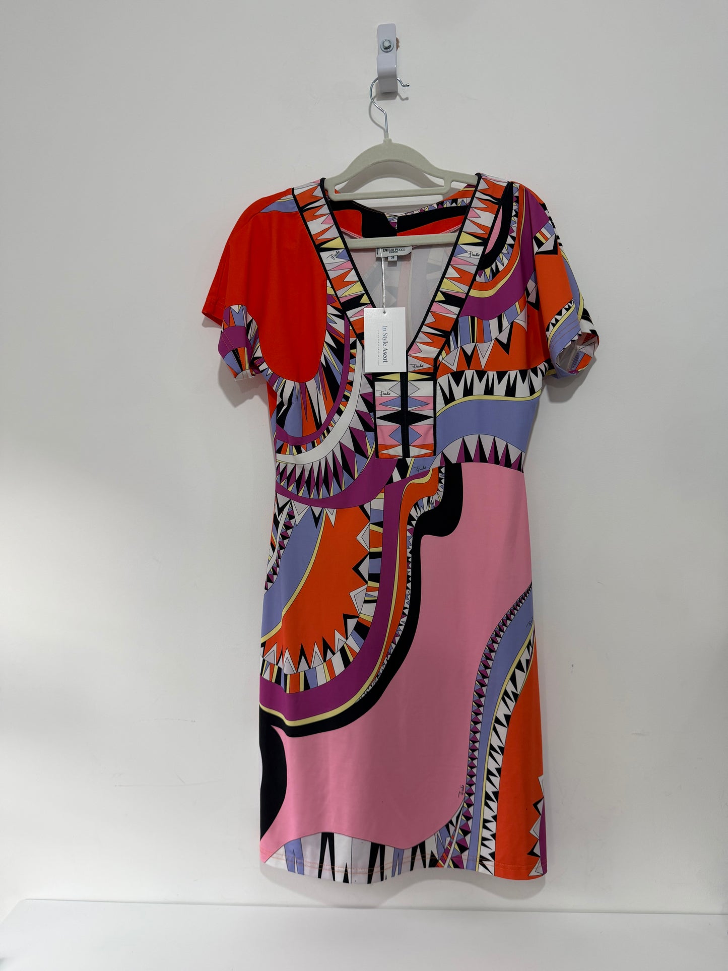 Pre Loved Multi DVF Dress, 8