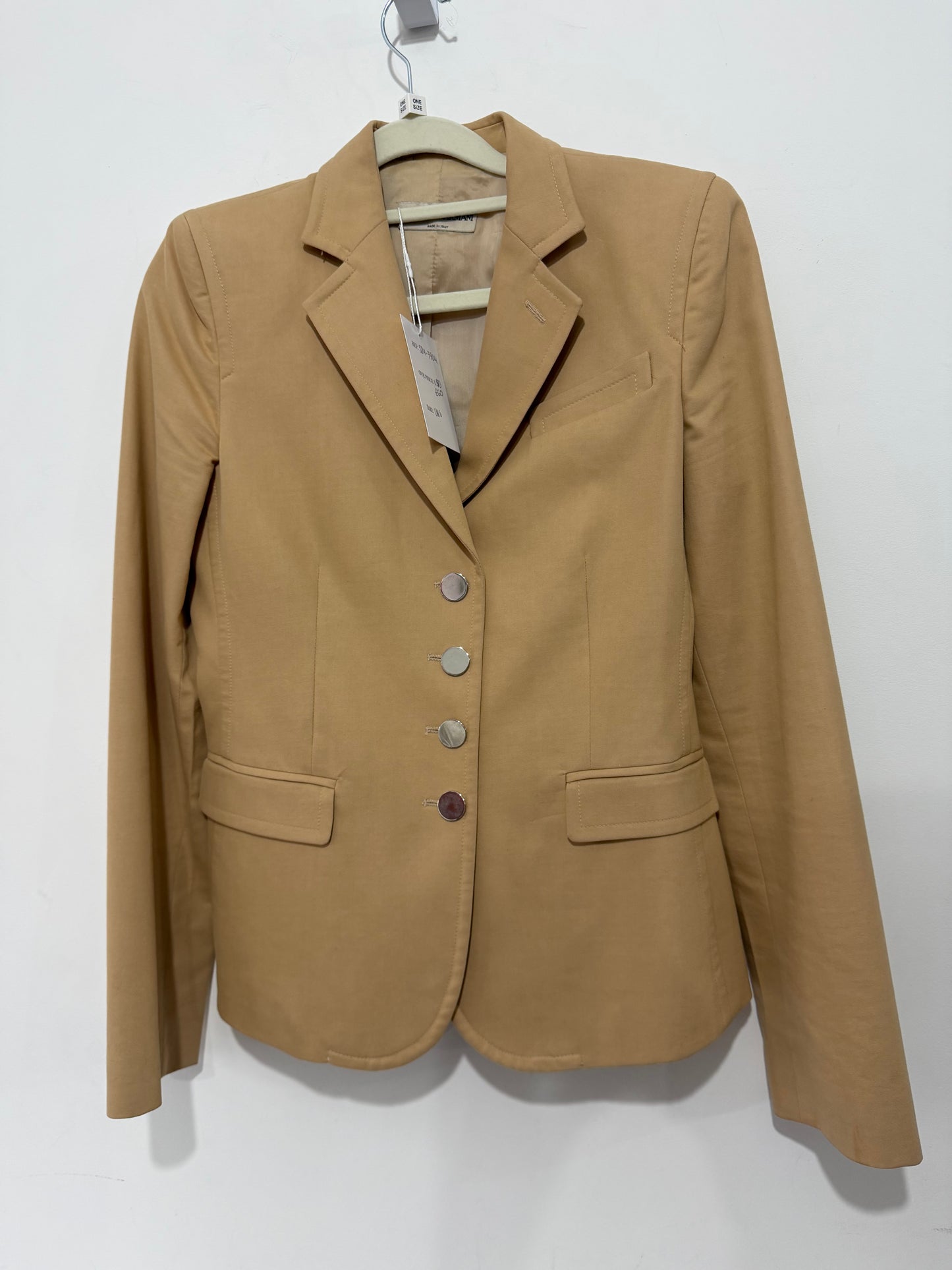 Preloved, Beige Emporio Armarni Blazer, UK S