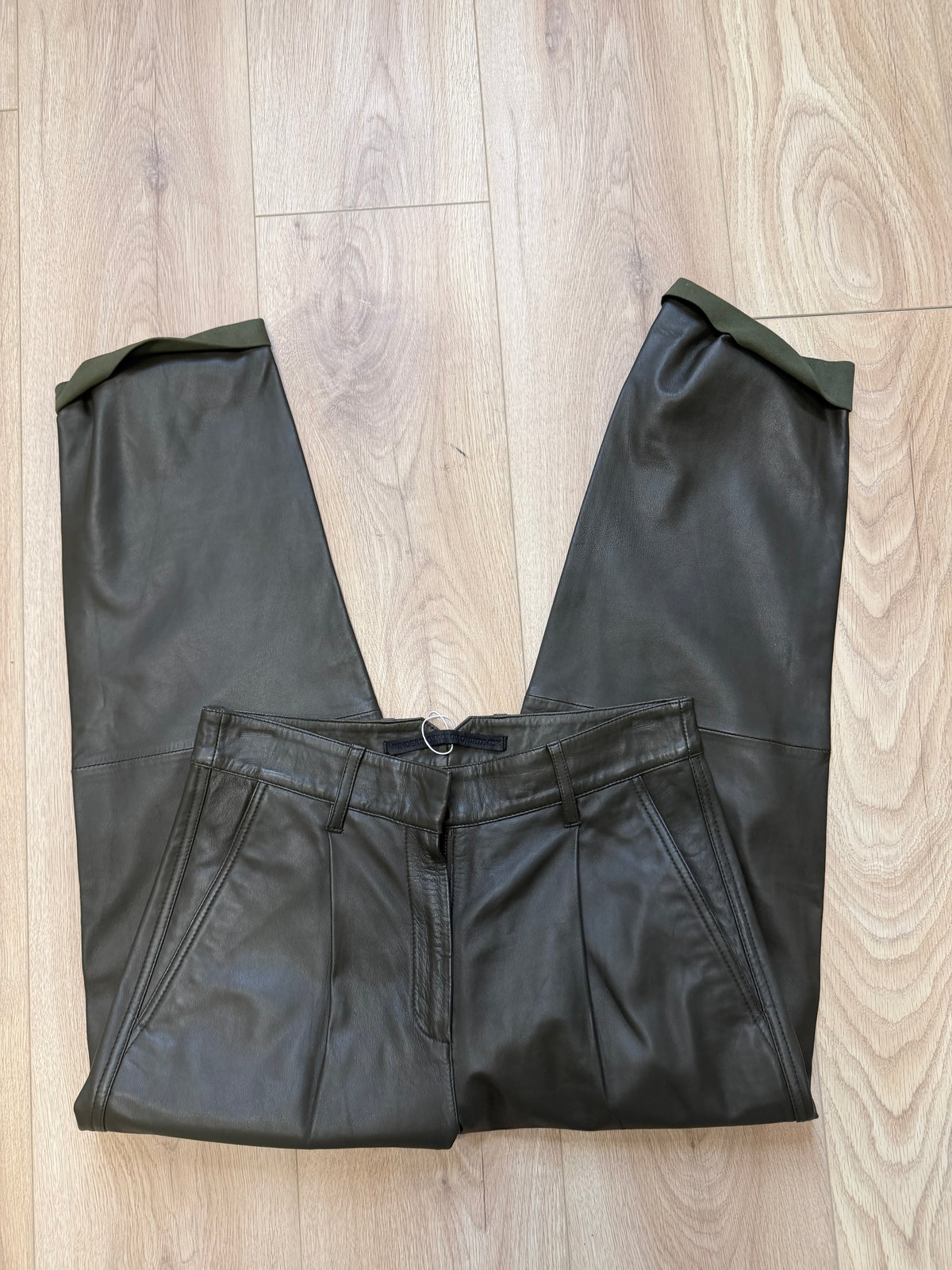 Preloved MunderingskompagnietMDK Leather Trousers Small Brown