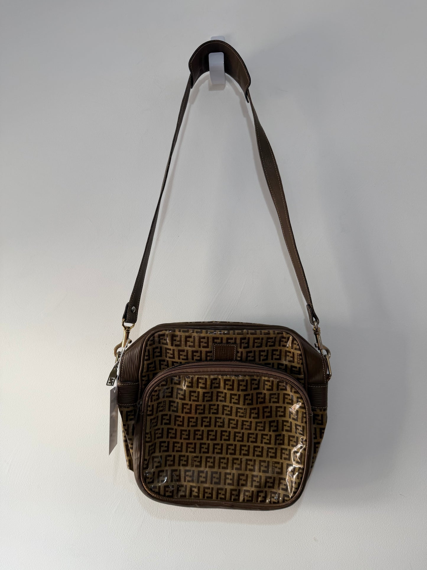 Pre-owned monogram Fendi Cross body bag