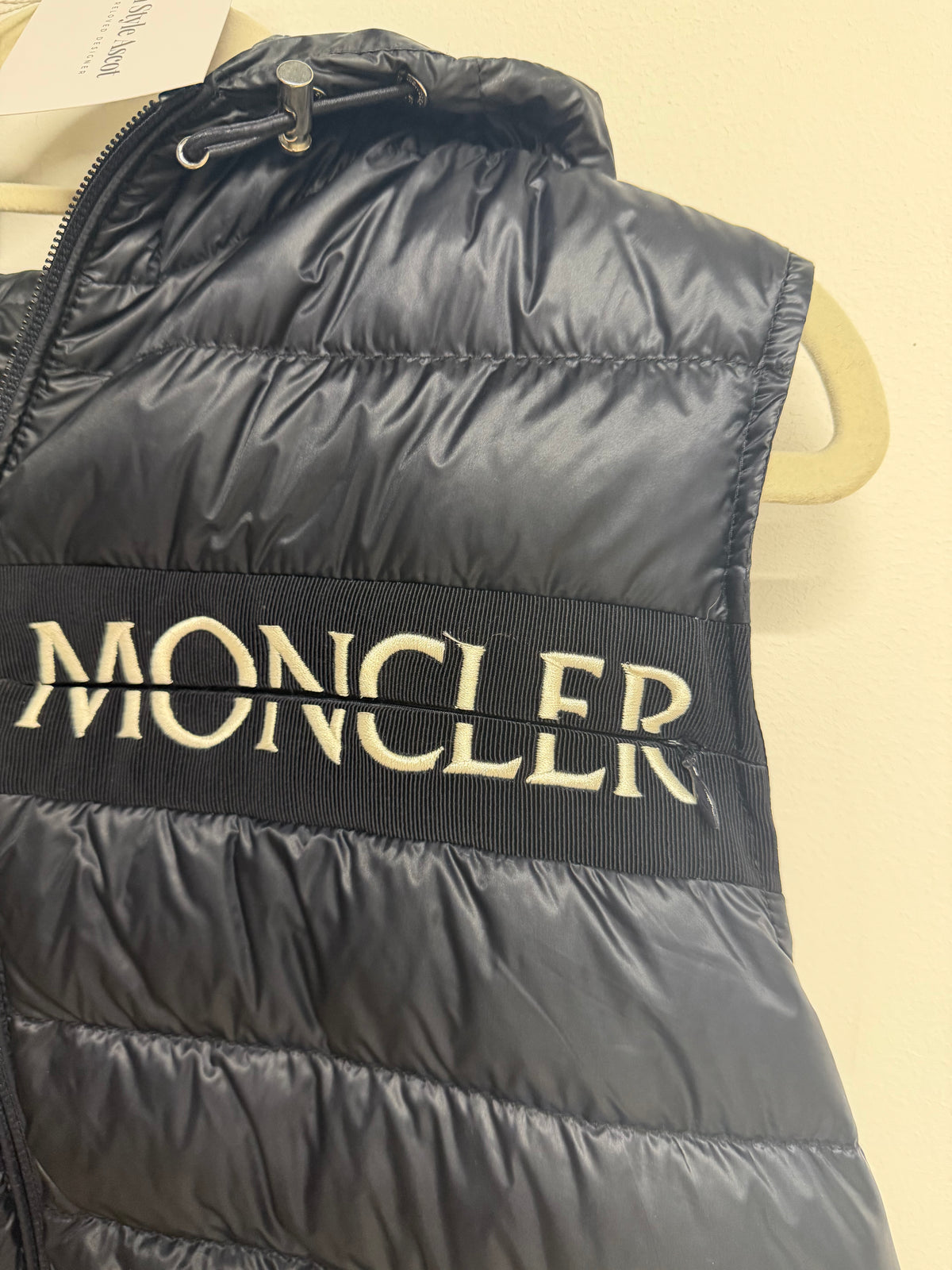 Preloved Moncler Gilet Size 3 (UK L)