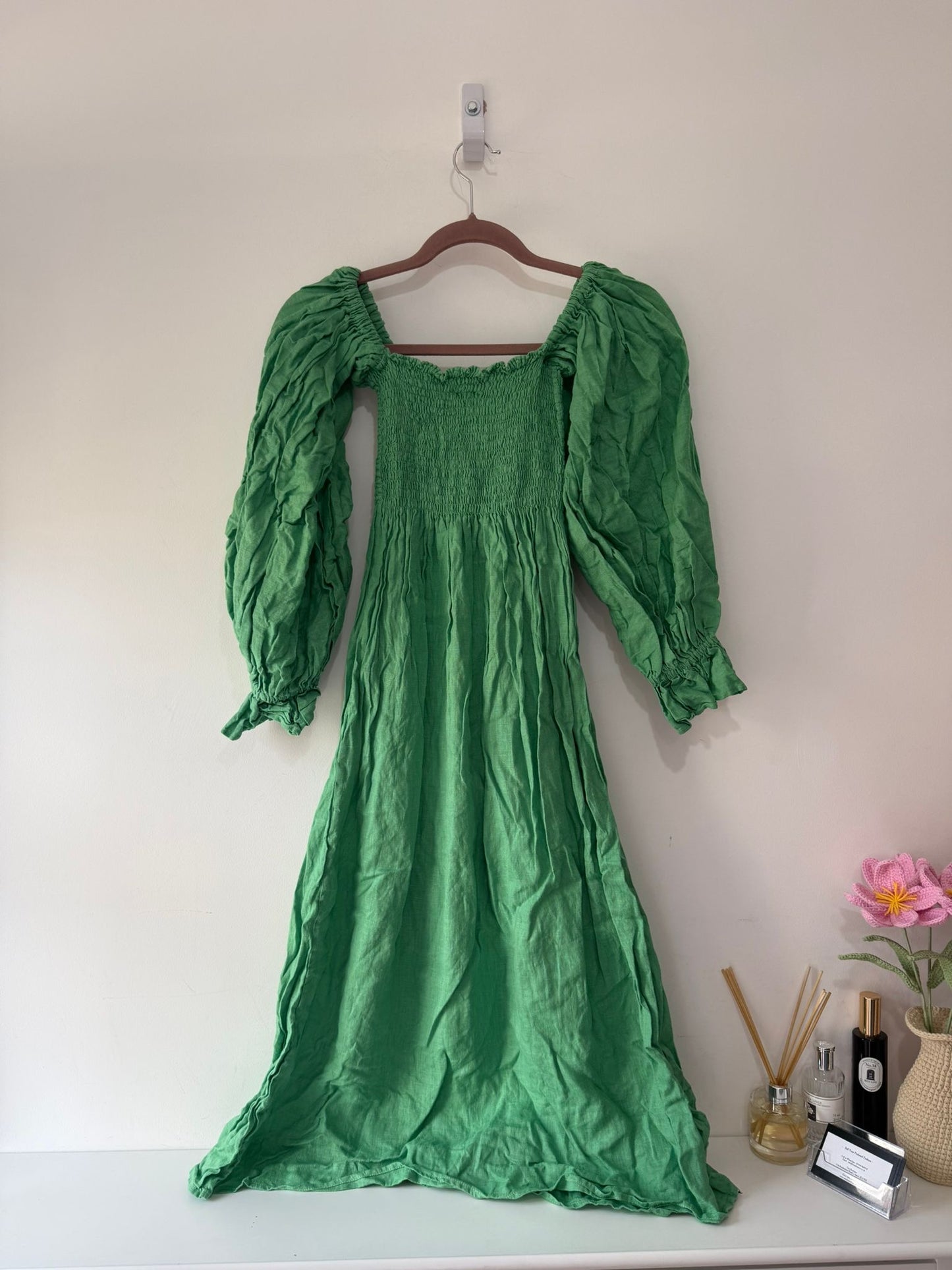 Pre-loved Green Sleeper Dress, S