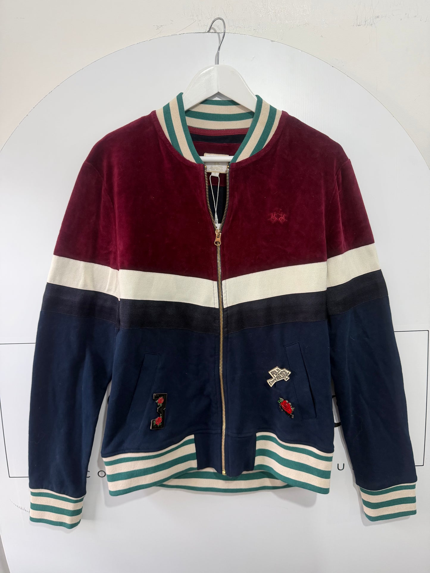 Colourblock La Martina Zip-up Hoodie, Size L