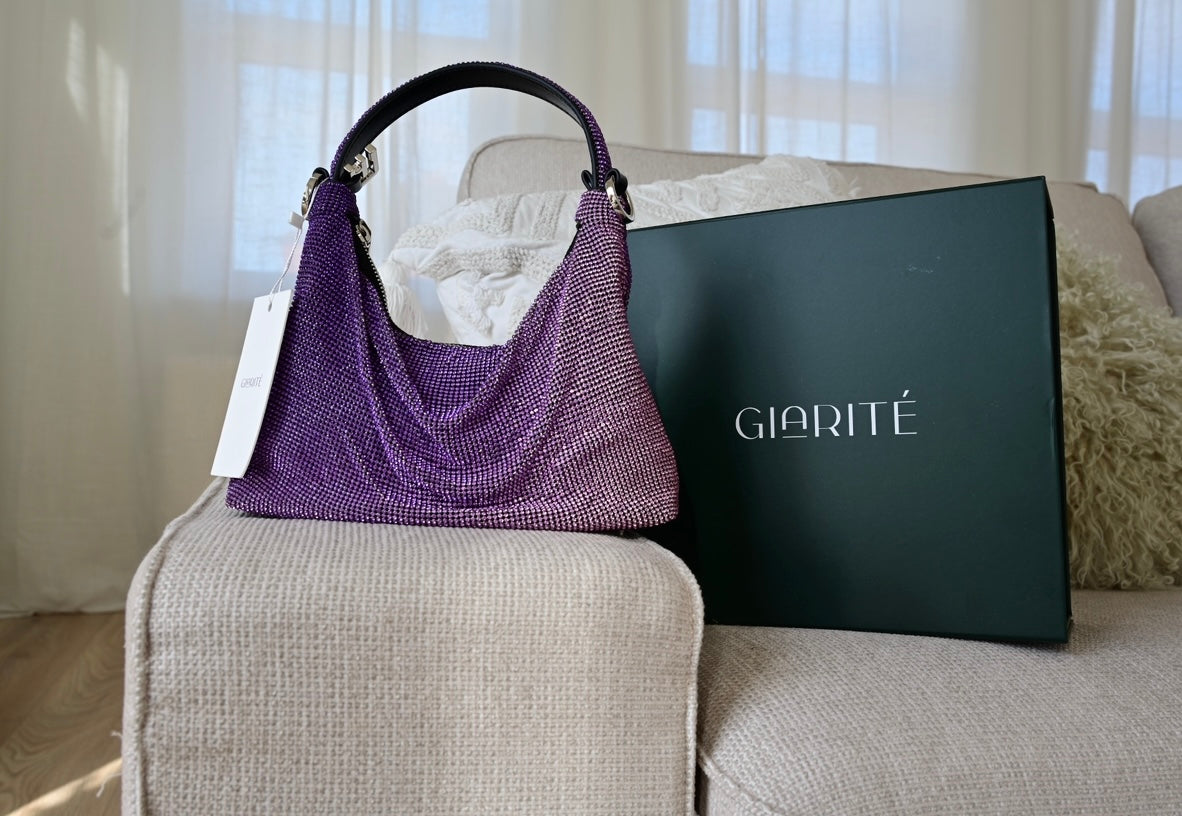 Purple Giarite Handbag