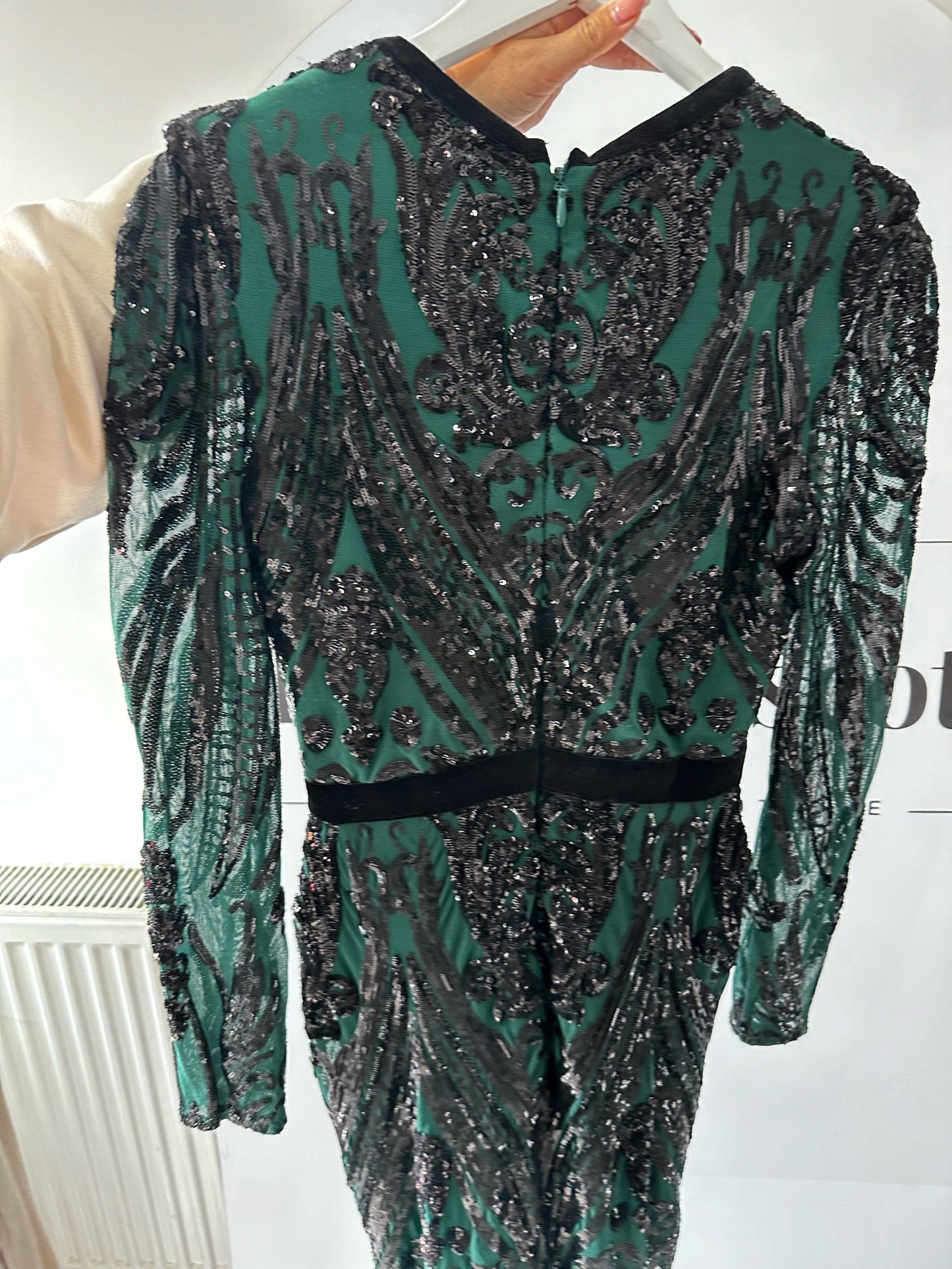 Goddiva Green Dress - 10