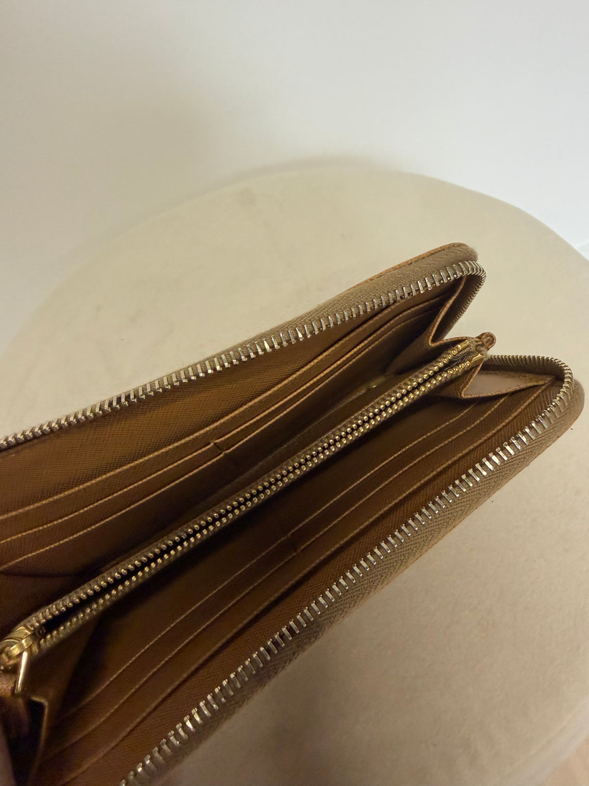 Preloved Prada Purse Brown