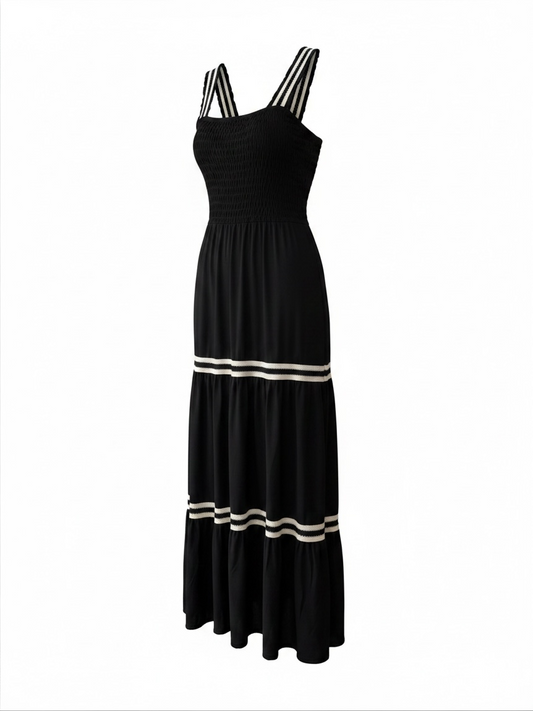 Preloved Saint + Sofia Dress 12 Black and White