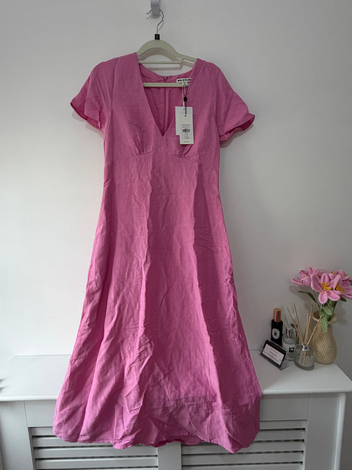 Preloved, Pink Whistles Dress, UK 10