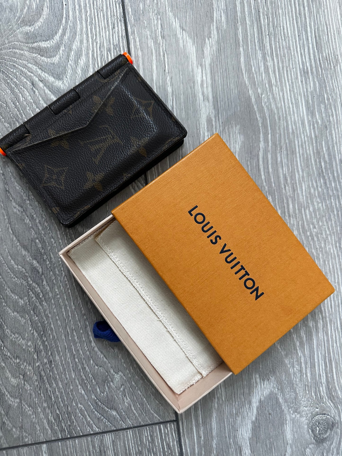 Brown Monogram Louis Vuitton Card Holder