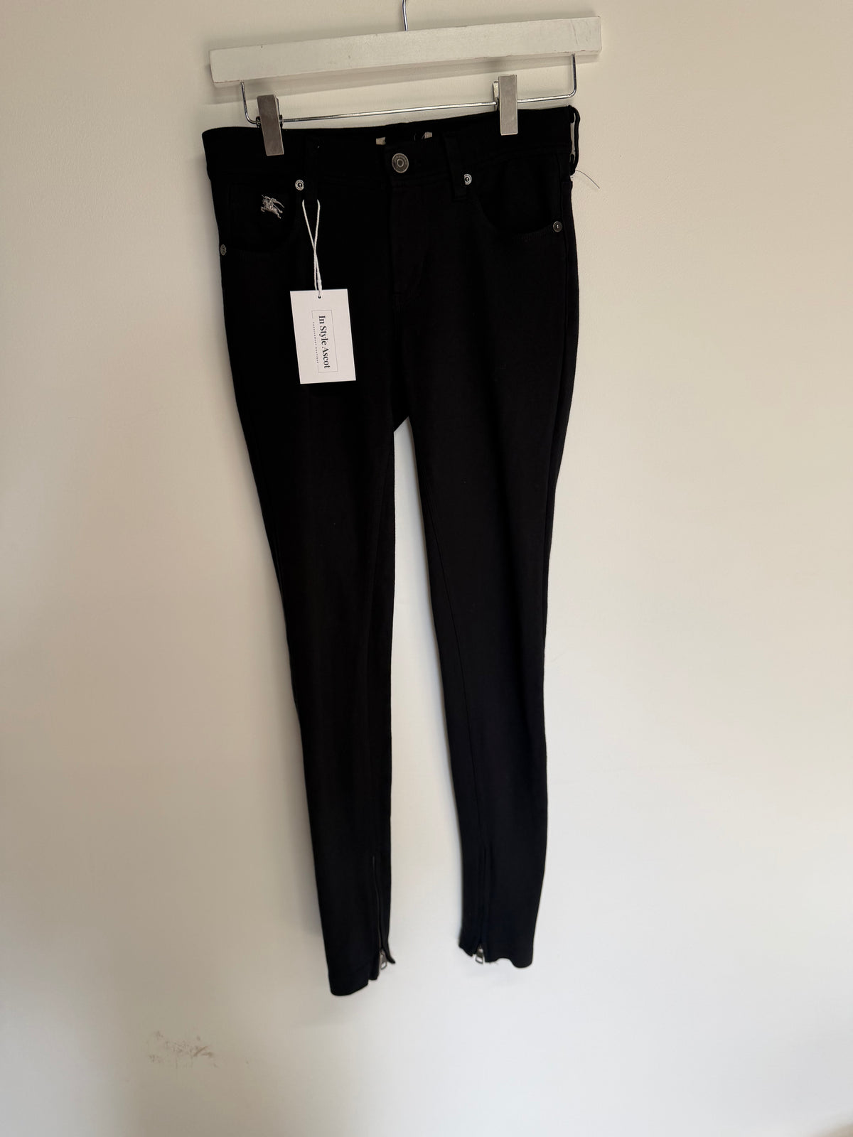 Preloved Burberry Trousers Size 6 Black