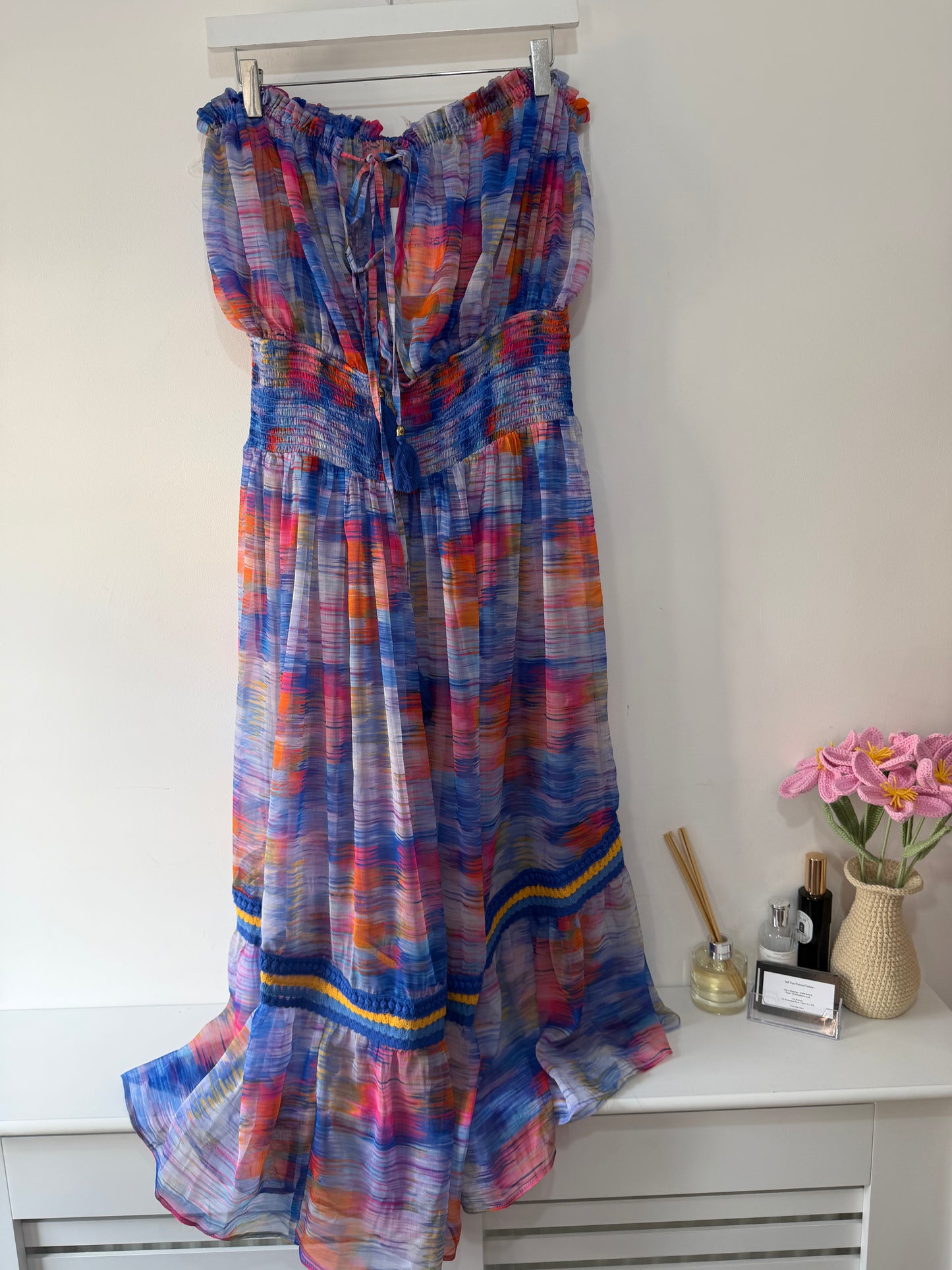 Preloved Multi Ramy Brook dress, L, BNWT