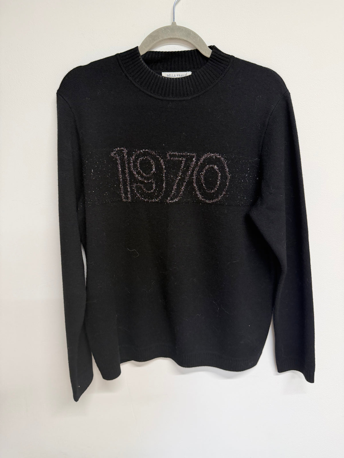 Preloved Bella Freud Jumper Medium Black